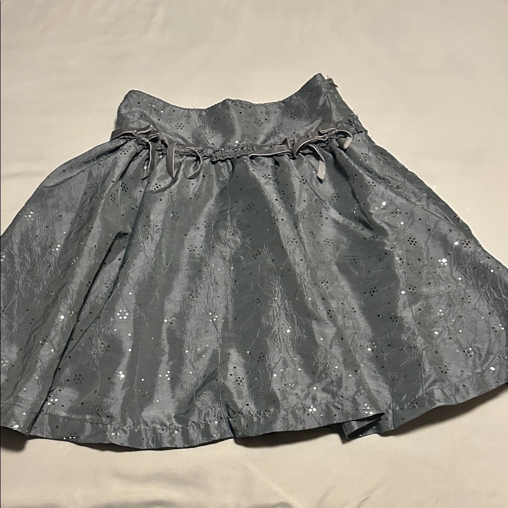 The Children's Place Shimmering Gray A-Line Skirt